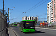 ЛАЗ-А183D1 гос.# АХ1079АА 119-го маршрута на проспекте Гагарина между улицами Зерновой и Одесской