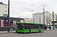 ЛАЗ-А183D1 гос.# АХ1081АА 119-го маршрута на проспекте Гагарина на остановке "Улица Одесская"