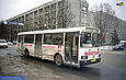 ЛАЗ-52528 гос.# 001-66XA 285-го маршрута на проспекте Ленина пересекает улицу Тобольскую