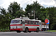ЛАЗ-695Н гос.# АХ1885АІ 2-го маршрута в Изюме на улице Ростовский Шлях