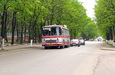 ЛАЗ-695Н, гос.# 005-80ХА, маршрут на 14-е кладбище, на проспекте Орджоникидзе между улицей Тухачевского и проспектом Косиора