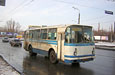ЛАЗ-695Н #006-20XA 147-го маршрута на улице Вернадского в районе пересечения с Красношкольной набережной