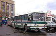 ЛАЗ-699P гос.# 159-15XA маршрута "Харьков - Грайворон" на автостанции № 2
