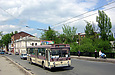 ЛиАЗ-5256 гос.# 391-03XA 119-го маршрута на улице Гамарника следует по Подольскому мосту