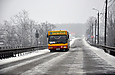 MAN NL222 гос.# АХ3938СІ маршрута Чугуев - Чкаловское на дороге М-03 в Чугуеве на мосту через Северский Донец