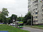 MAN NL202 гос.# AX7448CI 43-го маршрута на Комсомольском шоссе в районе улицы Абрамовской