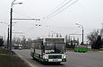 MAN SÜ272 гос.# AX0401CP 1316-го маршрута на проспекте Гагарина в районе железнодорожного путепровода