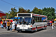 Mercedes-Benz O405 гос.# AX2355AP маршрута Красноград-Березовка на автовокзале в Краснограде