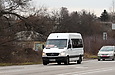 Mercedes-Benz Sprinter 311CDI гос.# AX1250IA 1611-го маршрута на Окружной дороге возле перекрестка с Ново-Баварским проспектом
