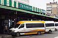 Mercedes-Benz Sprinter 316CDI гос.# АХ4700ІТ 1611-го маршрута на пригородном терминале возле станции метро "Холодная Гора"