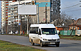Mercedes-Benz Sprinter  гос.# AX6359AT 200-го маршрута на улице Роганской в районе улицы Гурьевской