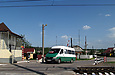 Mercedes-Benz Sprinter  гос.# АХ7894ЕА 1611-го маршрута в Мерефе перед железнодорожным переездом возле о.п. Артемовка