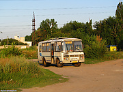 ПАЗ-32053 гос.# СВ2735АІ 75-го маршрута на конечной "Проспект Ильича"