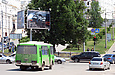 ПАЗ-32054-07 гос.# AX0951AI 623-го маршрута поворачивает с Бурсацкого спуска на улицу Клочковскую