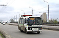 ПАЗ-32051-110 гос.# AX9630AC 49-го маршрута на Московском путепроводе