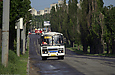 ПАЗ-32054 гос.# АХ0171АА 102-го маршрута на проспекте Героев Сталинграда между улицами Холмогорской и Морозова