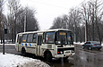 ПАЗ-4234 гос.# 020-45ХА 213-го маршрута поворачивает с улицы Свистуна на Московский проспект