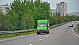 Рута СПВ-17 гос.# 001-74ХА 262-го маршрута на Окружной дороге в районе Роганского супермаркета "Класс"
