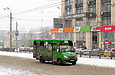 Рута-19 гос.# АХ1736ВМ 303-го маршрута на проспекте Ленина возле улицы Серповой