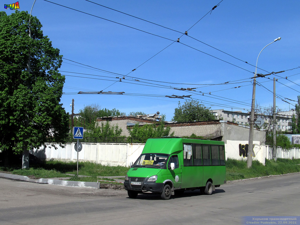 Рута-20 гос.# AX9958BM 15-го маршрута на улице Танкопия возле улицы Ощепкова
