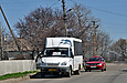 Рута-22 Инва гос.# AX0367AA 8-го городского маршрута в Лозовой на улице Чехова