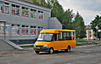 Рута-23.2D гос.# AX0412AA маршрута "ЦРБ - Надеждовка" на улице Свердлова в Барвенково