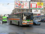 Saffle (Volvo B10M-70B) гос.# АМ0511АМ 592-го маршрута на пересечении улиц Полтавский шлях и Елизарова