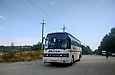 Setra S211HD гос.# АХ2660СК в Безлюдовке на улице Нагорной между Нагорьевским озером и озером Коваленки