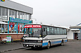 Setra S215ÜL гос.# AX8335KX маршрута Харьков — Богодухов на автовокзале в Богодухове
