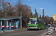 Setra S215ÜL гос.# AX0038AA 204-го маршрута на проспекте Орджоникидзе возле станции метро "Тракторный завод"
