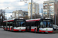 Solaris Urbino 18 гос.# АХ6703МК и Solaris Urbino 15 гос.# АХ6706МК 263-го маршрута на конечной "Микрорайон 602"