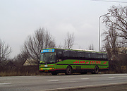 Sunsundegui Interstylo II гос.# AX0736AA 1193-го маршрута на Окружной дороге возле перекрестка с Ново-Баварским проспектом