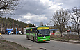 Sunsundegui Interstylo II (Volvo B10M) гос.# АХ0720АА 43-го маршрута повернул с улицы Залютинской в Магистральный проезд