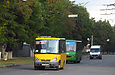 Тур-А049.11 гос.# АХ3116ВМ 1624-го маршрута на Ново-Баварском проспекте возле перекрестка с проспектом Дзюбы