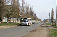 Wiima-K202 (Volvo-B10M) гос.# АХ8366BC 354-го маршрута в Дергачах на улице Железнодорожной