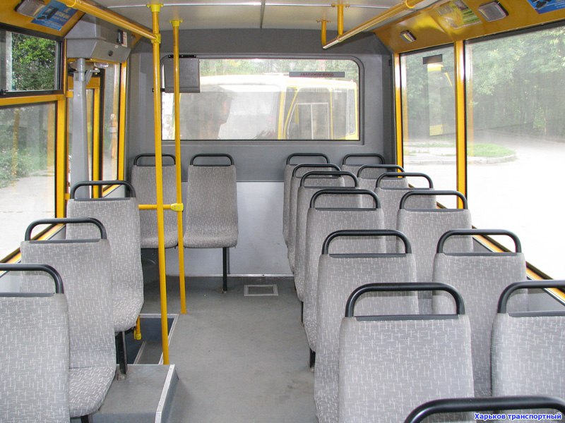 Пассажирский салон автобуса ЗАЗ-А07А гос.# АХ1726ВІ