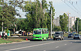 ЗАЗ-А07А гос.# АХ4172СІ 107-го маршрута на проспекте Героев Сталинграда в районе улицы Автодорожной