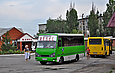 ЗАЗ-А07А1 гос.# АХ4713АЕ маршрута "Станция "Змиев" - Садовая улица" в Змиеве возле железнодорожного вокзала