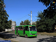 ЗАЗ-А07А гос.# AX0166AA 219-го маршрута на улице Владимирской в районе улицы Черепановых