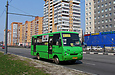 ЗАЗ-А07А.30 гос.# AX0995AA 123-го маршрута на проспекте Гагарина в районе дома №68
