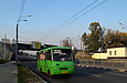 ЗАЗ-А07А1.404 гос.# АХ1076АА 246-го маршрута на проспекте Гагарина возле железнодорожного путепровода