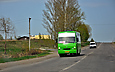 ЗАЗ-А07А гос.# АХ1411АА 177-го маршрута на дороге Т-2113 на окраине Циркунов