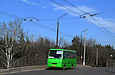 ЗАЗ-А07А гос.# АХ1437АА 75-го маршрута на проспекте Постышева следует по Григоровскому путепроводу