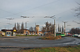Конечная станция "Роганская", вид со стороны улицы Зубарева