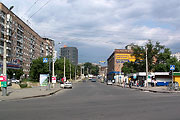 Улица Маломясницкая, вид с улицы Вернадского