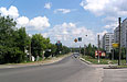 Улица Матюшенко, вид от перекрестка с улицей Челюскинцев