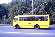 Экспериментальный троллейбус Богдан-Тб091 #3102 на Белгородском шоссе