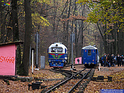 ТУ2-054 и состав "Україна" на станции Лесопарк