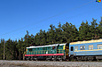 ЧМЭ3-2010 с грузовым поездом на перегоне Терновое — Основа