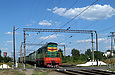 ЧМЭ3-2230 с грузовым поездом выполняет маневры на станции Водолага